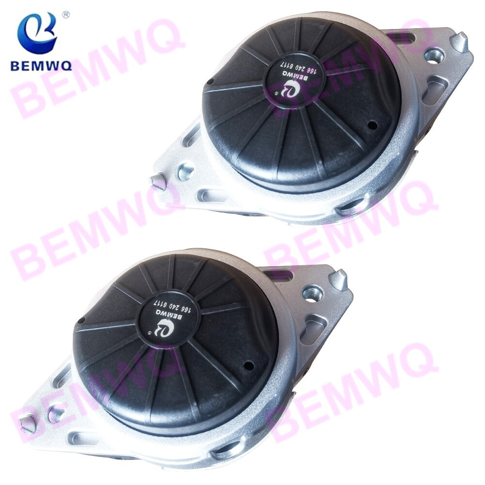 2-Piece Engine Motor Mount Front Mount Kit for Mercedes W166 ML550 GL450 GL550 GLS550 n