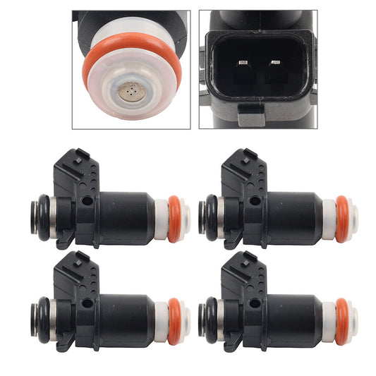 4X Fuel Injectors 15710-10G00 for SUZUKI GSXR1000 2003-2004 2005 2006 Q