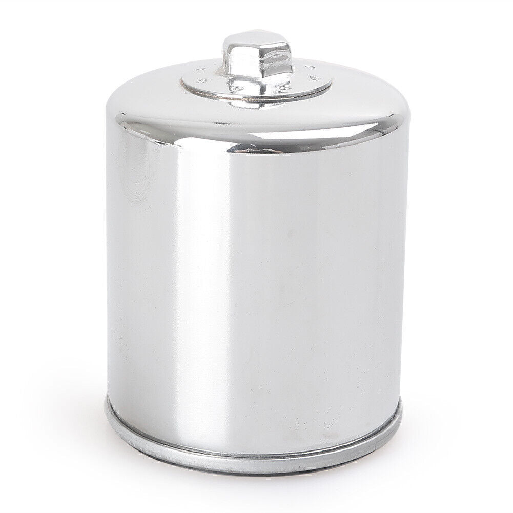 Oil Filter Chrome for HARLEY DAVIDSON XL883N FLHRI ELECTRA GLIDE/BUELL Q
