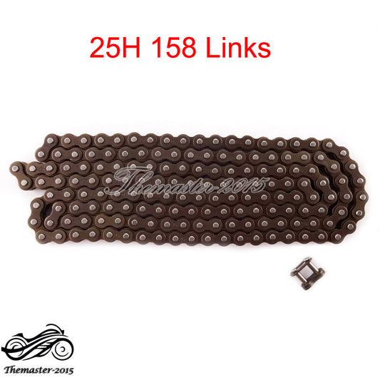 25H 158 Links Chain Spare Link For 47cc 49cc for Mini Moto ATV Quad Pocket Dirt Bike Q