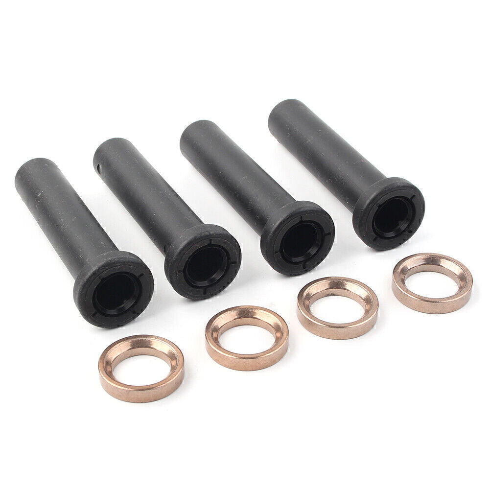 Front A-Arm Long Bushings Fit for Polaris Sportsman 500 4X4 1996-2002 W/Spacers Q