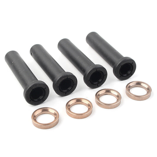 Front A-Arm Long Bushings Fit for Polaris Sportsman 500 4X4 1996-2002 W/Spacers Q