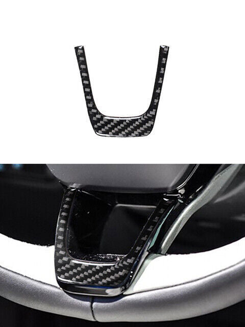 Carbon Fiber Rear Armrest Cup Holder Cover Trim For Land for Range Rover Sport 14-17 v