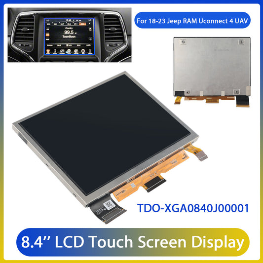8.4 Uconnect 4C UAQ LCD MONITOR Fur 2018-2022 for Jeep Grand Cherokee TDO-XGA084