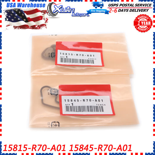 Cylinder head solenoid valve gasket for VTEC, suitable for Honda 15815R70A01 and 15845R70A01, brand new. v