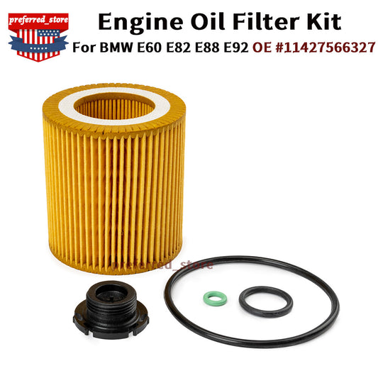 1-pack oil filter 11 42 7 541 827 suitable for E60 E71 E82 E90 E92 F01 F10 F30 HU816x- v
