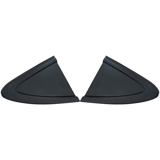 2 Rear Side Bezel Molding Black for 17-19 for Chevrolet for Cruze LS LT Sedan Only RH+LH