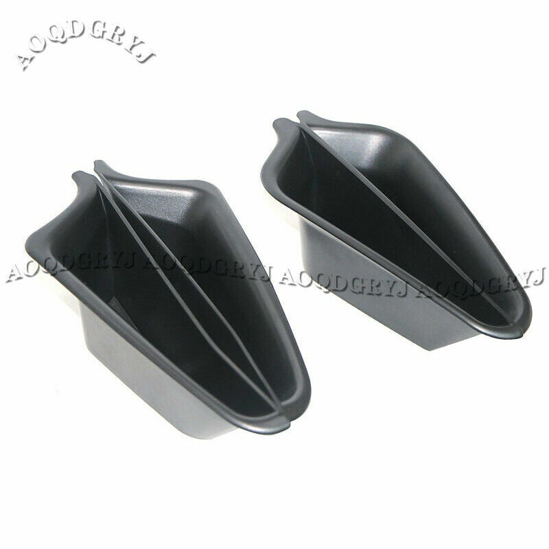for Porsche for Cayenne 2011-2017 ABS Black Car Door Storage Box Container Holder 4X