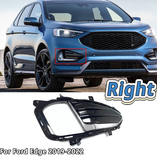 Right Front Driver Side Bumper Fog Light Cover Bezel For Edge 2019-2022 v