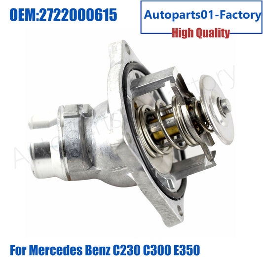 2722000615 Engine Coolant Thermostat for Mercedes-Benz C230 C300 E350