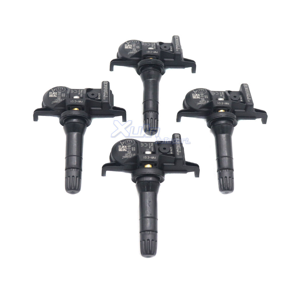 Kit (4) TPMS Tire Pressure Sensor for PMV-E101 40700-62B0A 40700-EZ00B- v