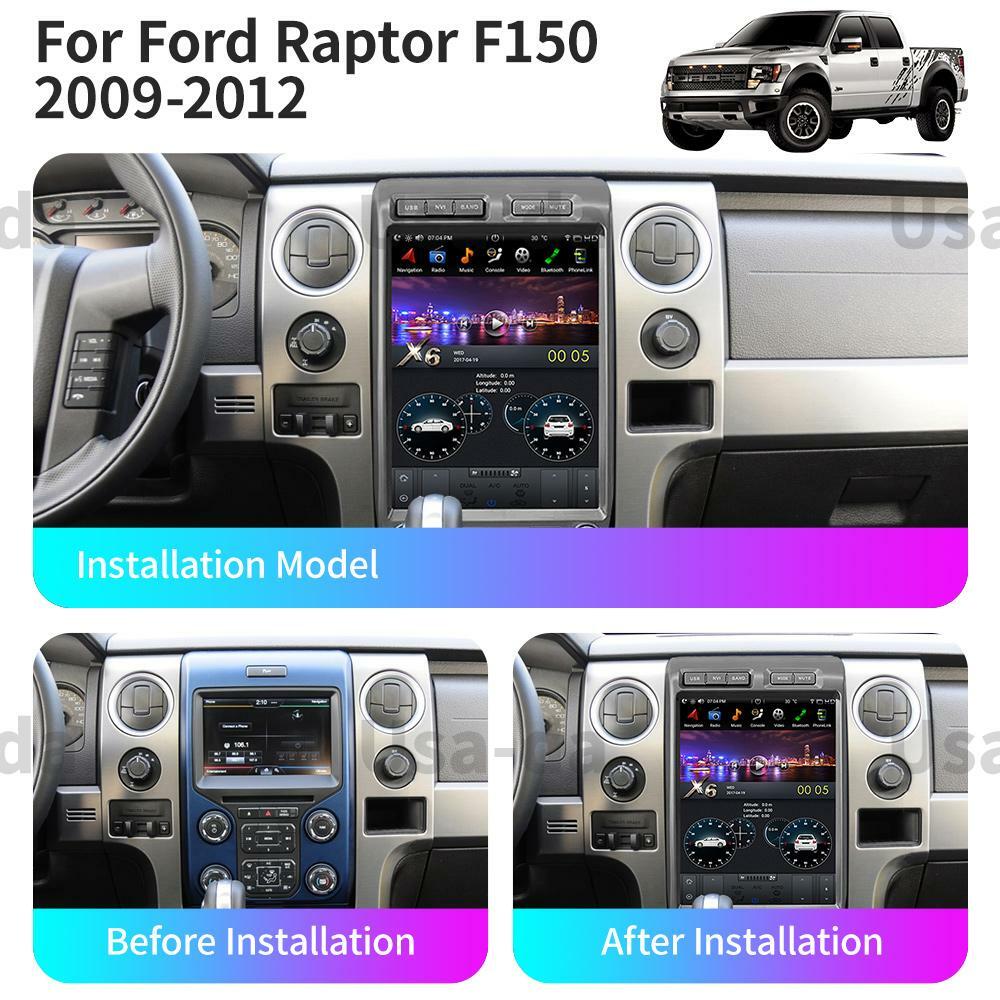 13 for Ford F150 2013-2014 4+64G Car GPS Navigation System Radio Stereo