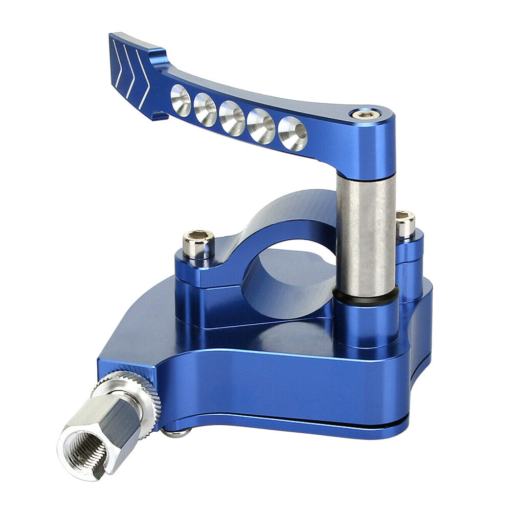 Billet Thumb Control Throttle Assembly f¨¹r for Yamaha Banshee 350 YFZ350 87-06 Blau