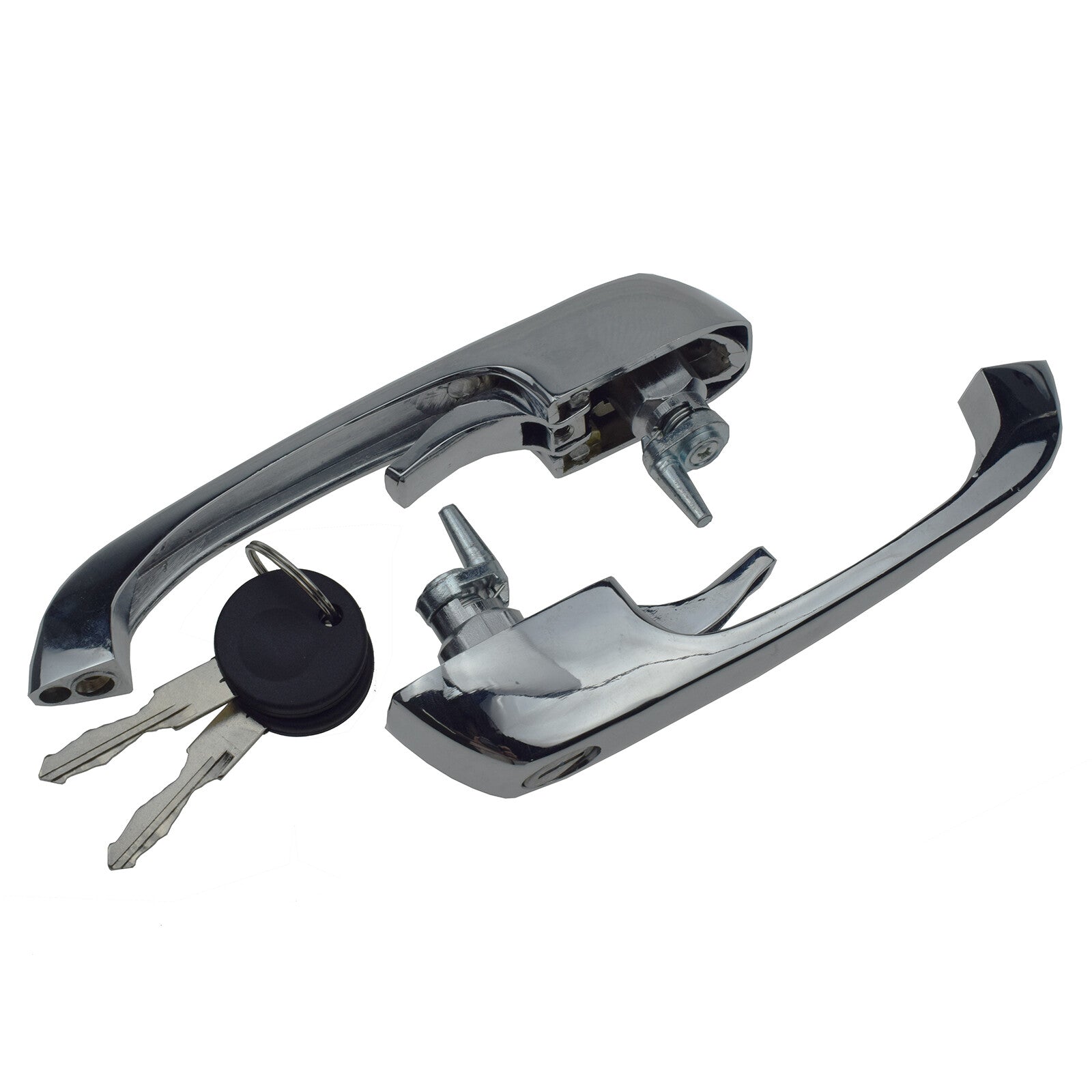 A pair of door handles with key 211837205N suitable for Bus Van Type 2 69-79 Thing- v