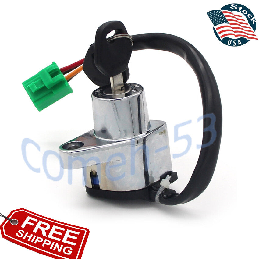 Ignition Switch Gas Cap Key Set for Suzuki LS650 Savage VS1400 VS800 VS600 VS700 Q