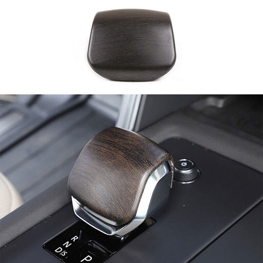 Wood Grain Console Gear Shift Knob Cover Trim for Range Rover Sport 2023-2024 n