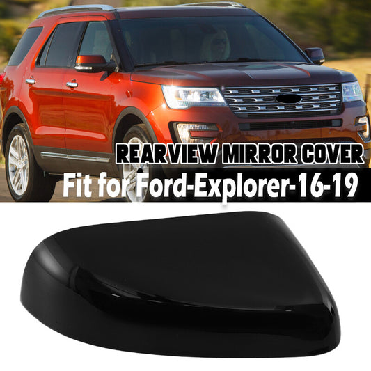 Right Wing Mirror Cover Assembly (Black) for Ford Explorer 2016-2019