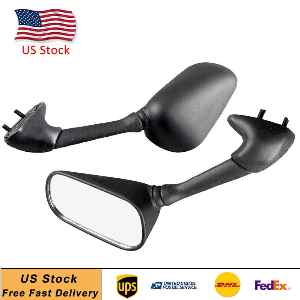 2X Side Rearview Mirrors for Yamaha YZF R1 2001-2003  YZF R6 2001-2003 US STOCK