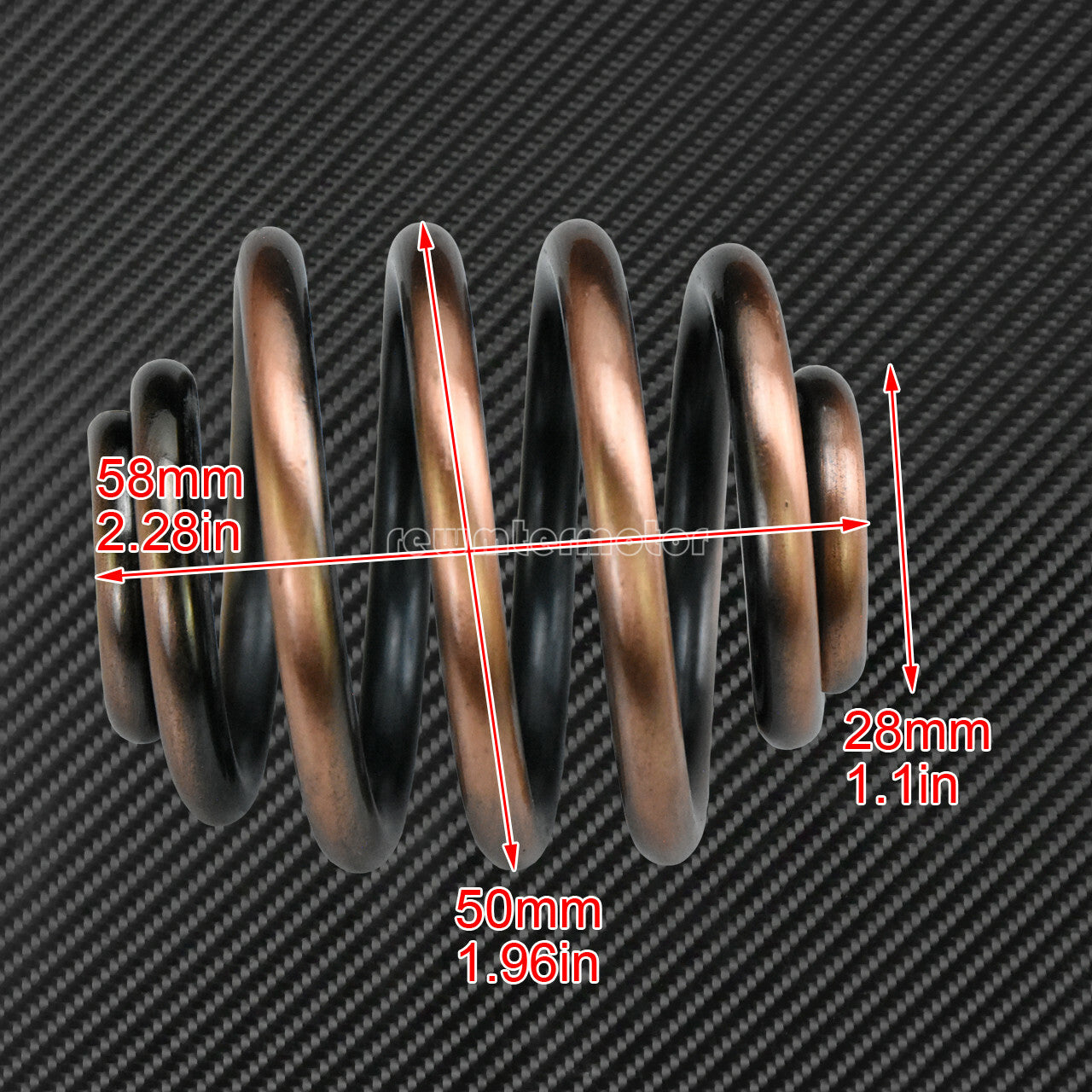 Motorcycle 2'' Solo for Seat Spring Bracket Mount Bronze Fit for Harley Bobber XL883 Q