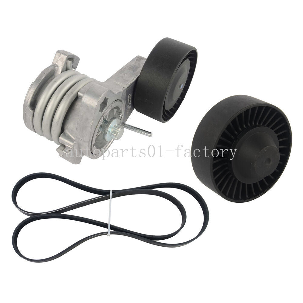 Set of 3PCS Drivebelt Pulley Tensioner Kit for BMW E82 E90 E91 E60 2006-2013