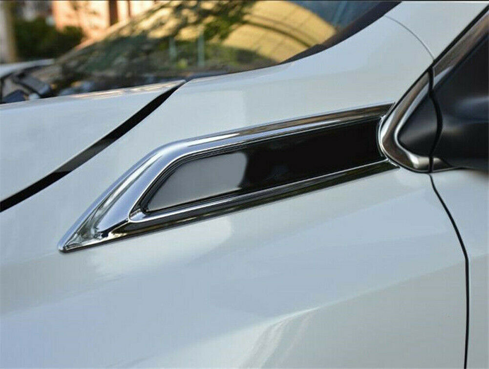 for Honda CR-V 2017-2022 Chrome Exterior Fender Side Body Emblem Hood Trim Cover