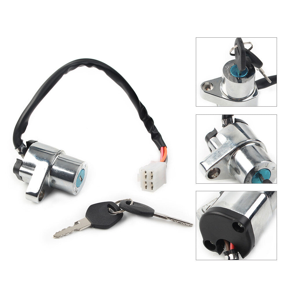 Fit for SUZUKI SAVAGE LS 650 S40 LS650 1986-2005 Ignition Switch W/ KEYS 37110-24B03 Q