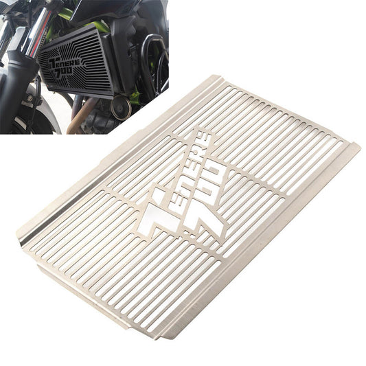 Radiator Guard Protector Grille Cover for YAMAHA TENERE 700 Rally XT690Z Silver