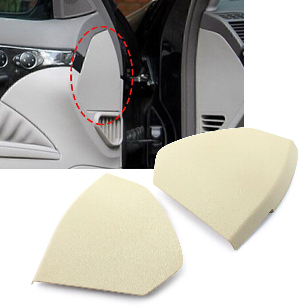 for Mercedes W211 E-Class 2003-2009 Front Door Upper Cover Trim Beige