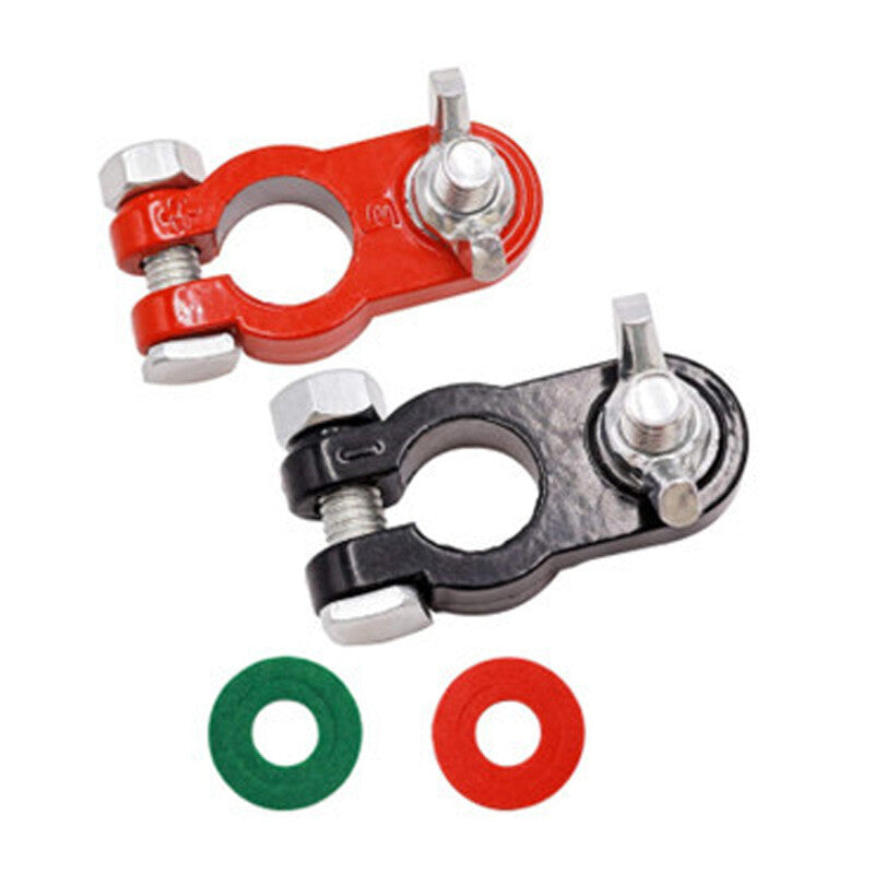 1 Pair 16-18mm Car SUV Battery Clamp Terminal Connector Zinc Pile Head ¡Á2 v