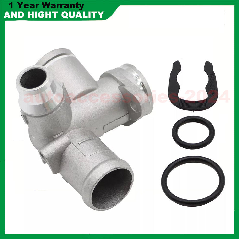 Aluminum coolant hose flange 06D121132, suitable for Audi for A4 2.0L/2.0T 2005, 2006-2009. Q