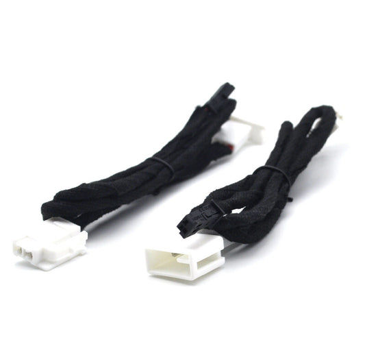 2x Retrofit tweeter Speaker adaptor splitter cable For lancer asx EVO v