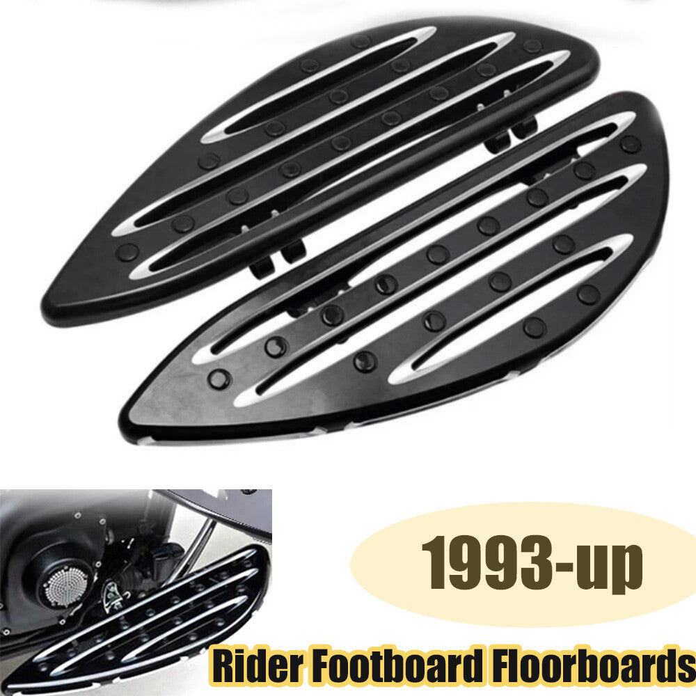 Black front floor spike mount for Harley-Davidson Touring Glide 1993+ n