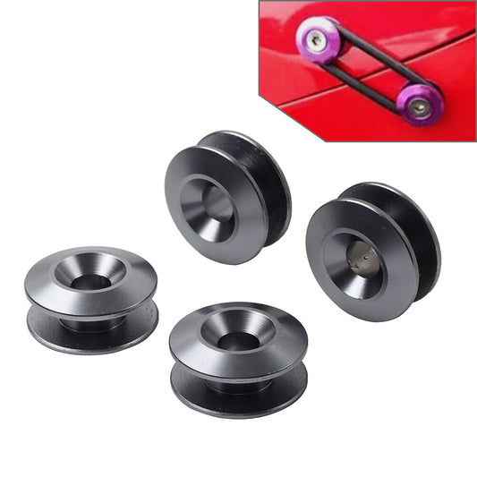 Quick Release Band Fastener Bumper Holder Clips Front Rear Trunk Hatch Lid 1X Q