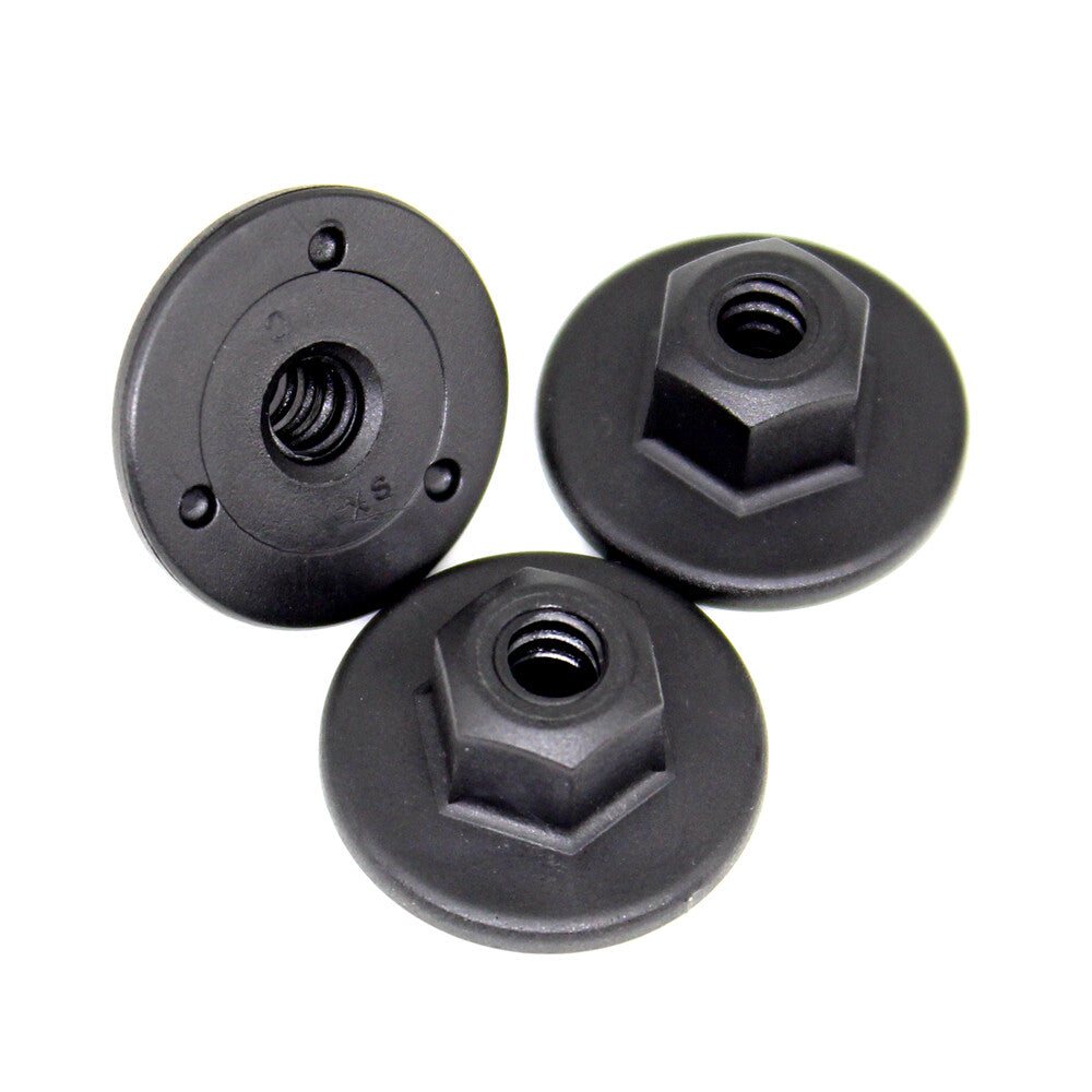 10Pcs for BMW 10 mm Hex Head Plastic Self-Threading Nut 07147169847 NEW
