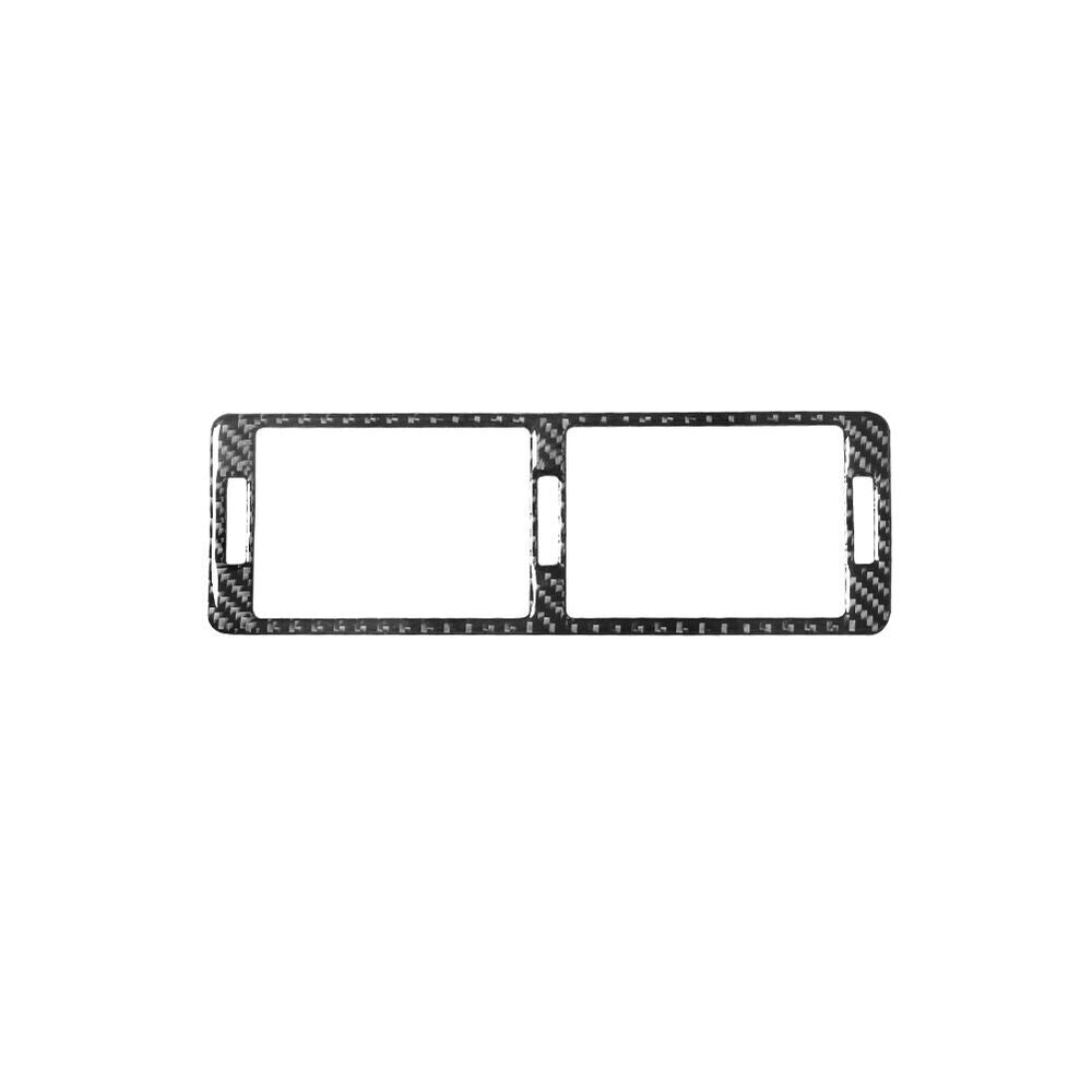 1x Carbon Fiber Center Console Air Vent Frame Cover For 5- E39 98-2003 n