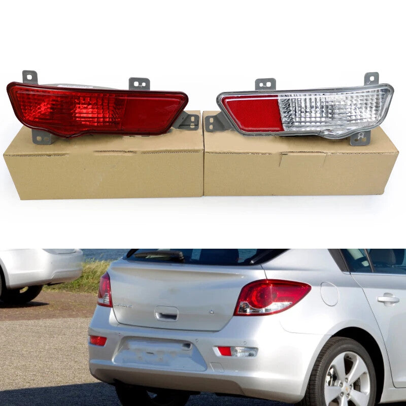 A pair of rear fog lights for the 2009-2016 for Chevrolet for Cruze rear bumper.