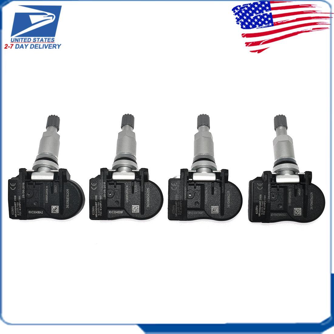 Set of 4 TPMS for BMW TPMS TIRE PRESSURE SENSOR 36106856209 36106881890 6855539