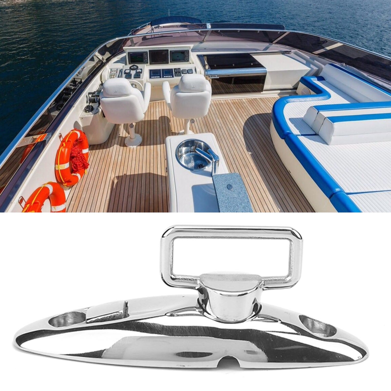 316 Stainl Steel Quick Release Deck Hinge Mount For Bi Marine Hardware And Boat Q