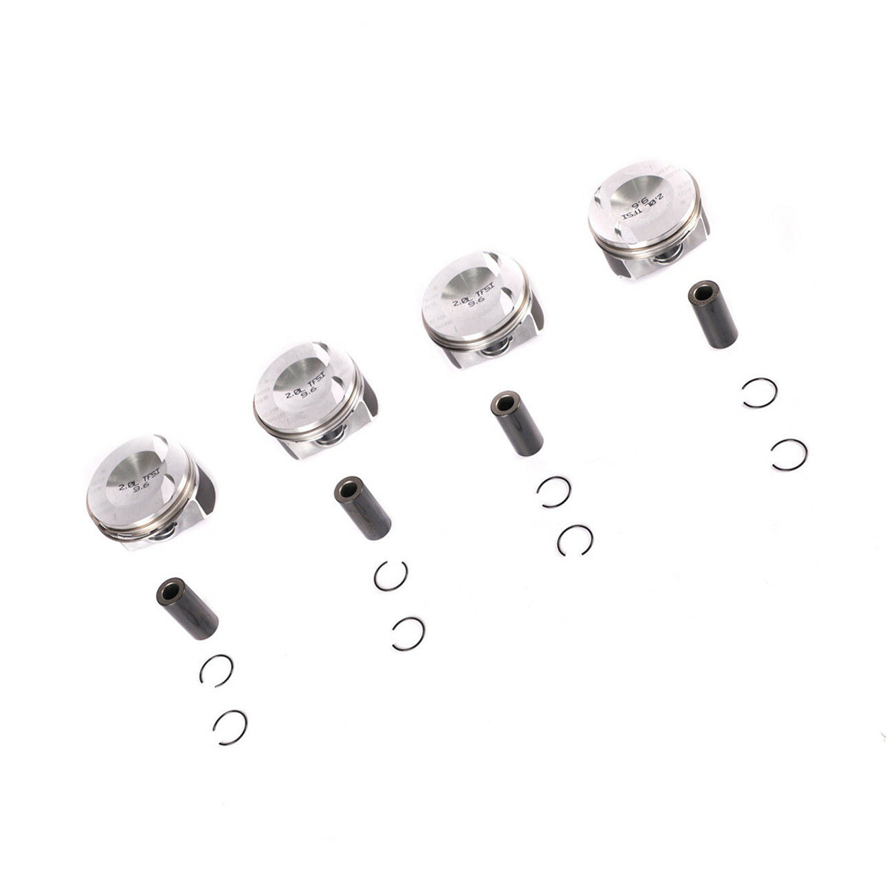 Engine piston ring assembly suitable for Golf 2.0T CBFA CCTA and for Audi Q5-