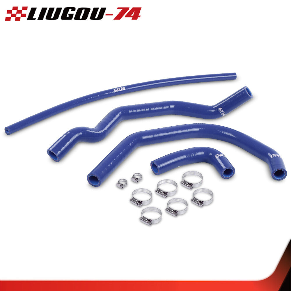Fits 1987 - 2006 for for Yamaha YFZ350 Banshee Silicone Radiator Hose Kit Blue Brand New - v