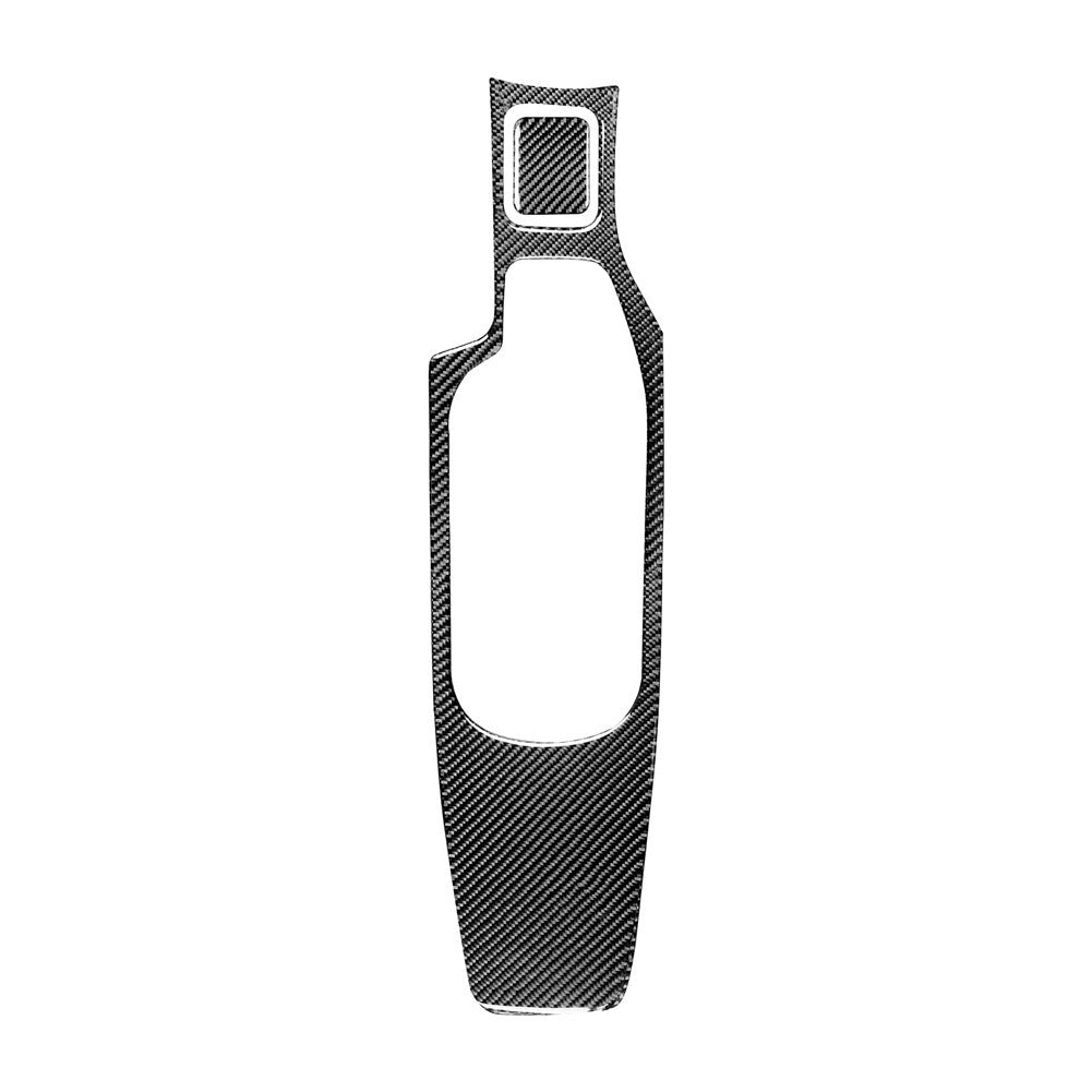 2Pcs Carbon Fiber Interior Center Storage Cover Trim for Hyundai Azera 2006-2011 v