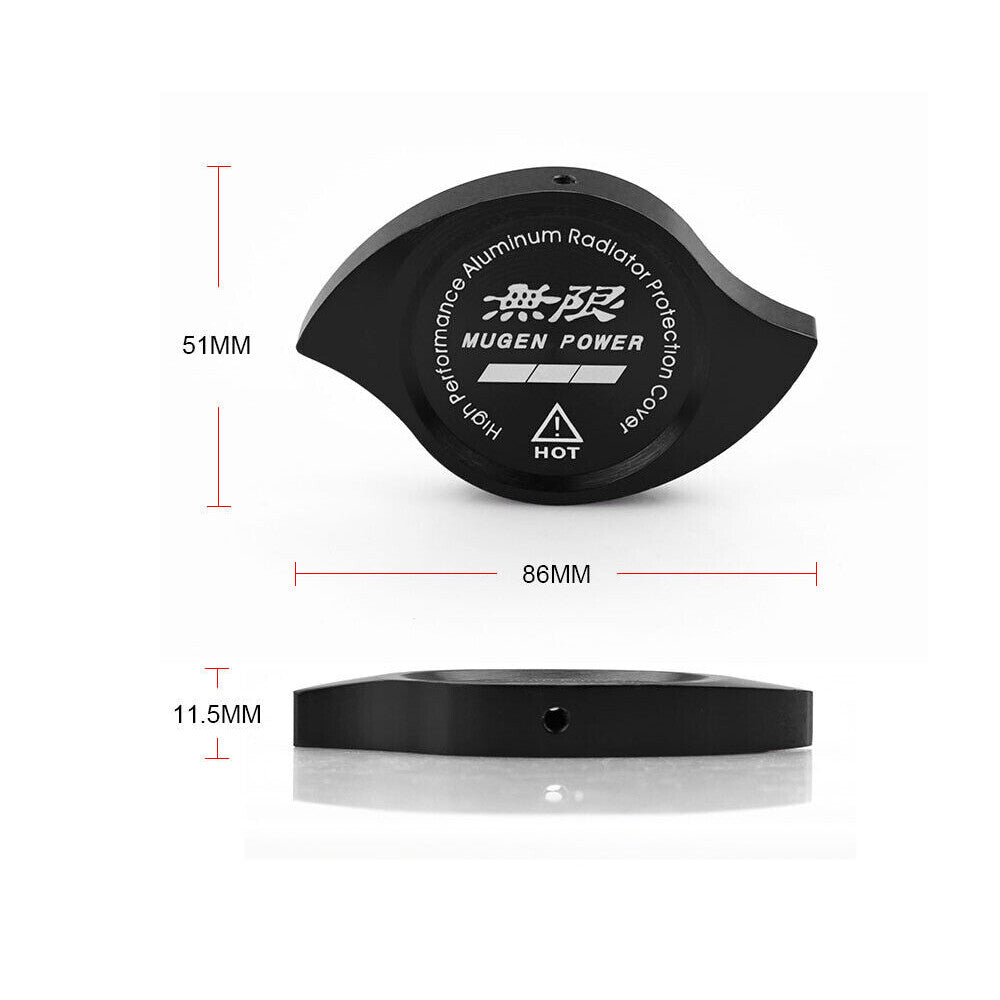 for Honda Accord for Civic CR-V CRX JDM Aluminum Cooling Radiator Cap Black
