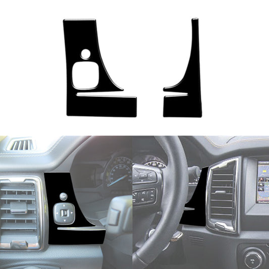 Carbon Fiber Radio Climate Surroud Cover Trim For Colorado 2004-12/ for Canyon 05-12 v