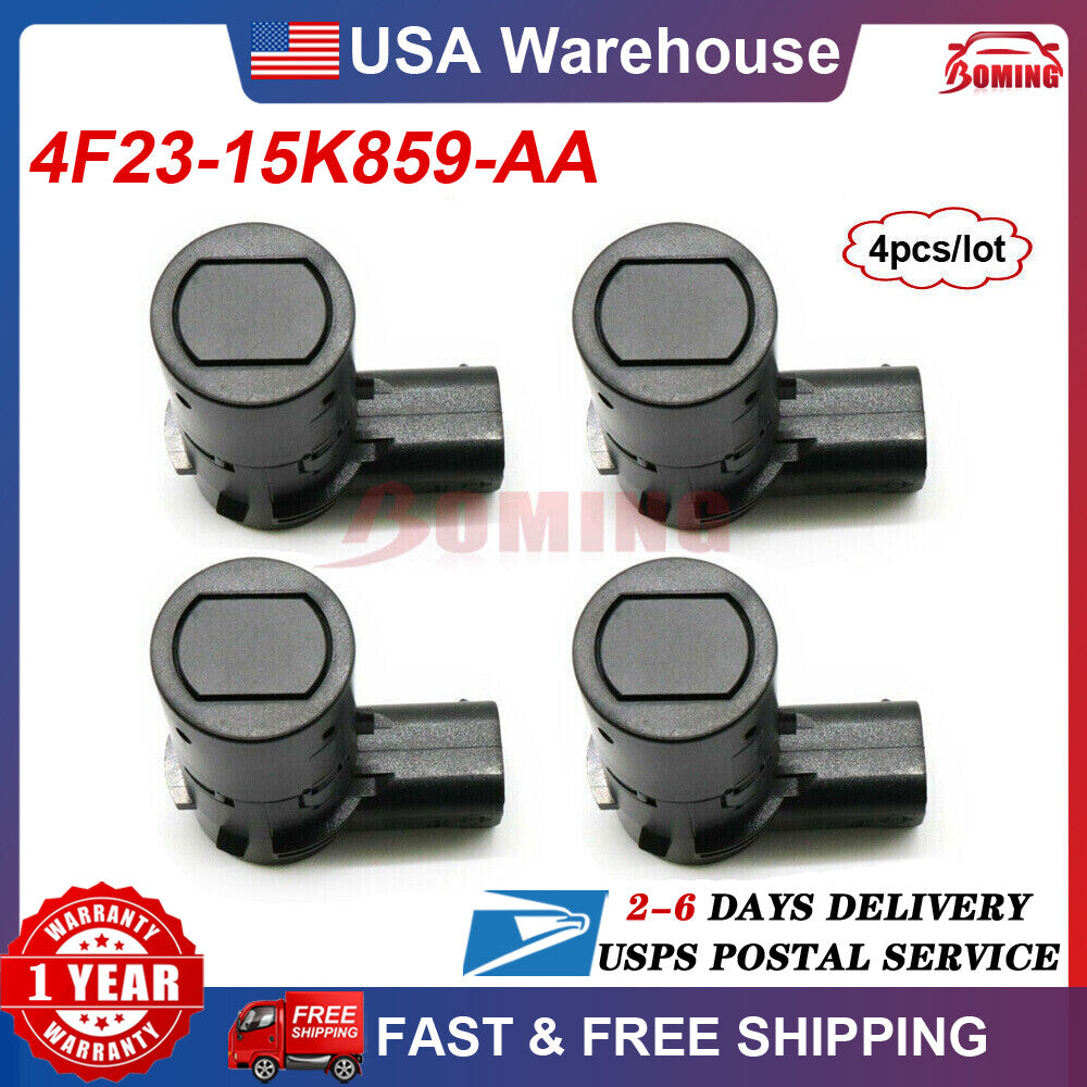 4PCS NEW Rear PDC Parking Aid Sensors for Ford E150 F-150 Explorer for Lincoln Mark