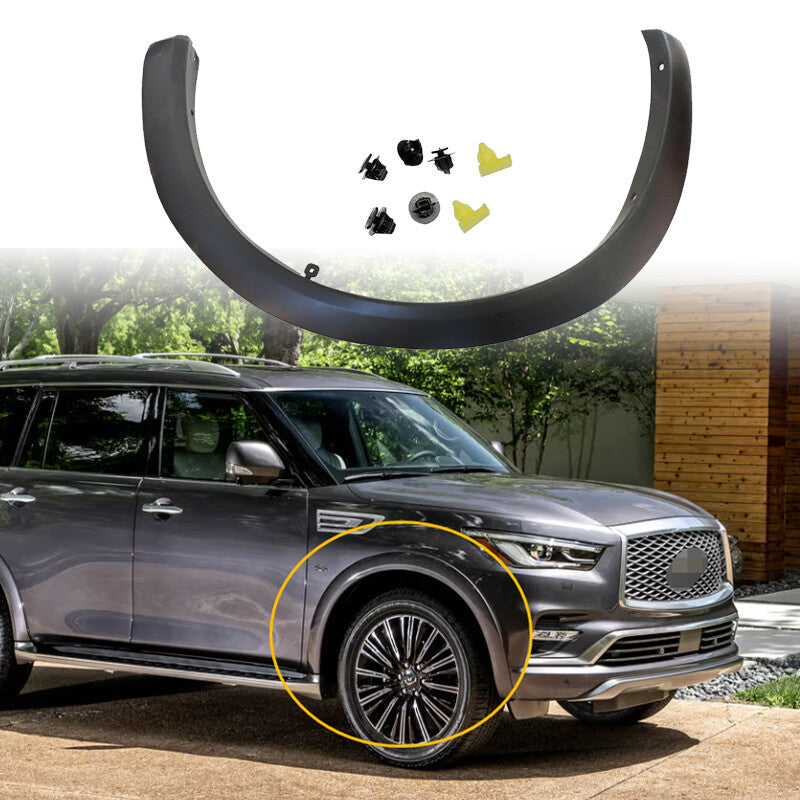 Fender Flares Trim Front Driver Side for INFINITI QX80 QX56 2011-2023 n