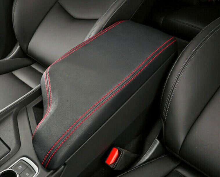 for Cadillac CT5 2020-24 PU Leather Inner Console Armrest Box Cover Trim Holster