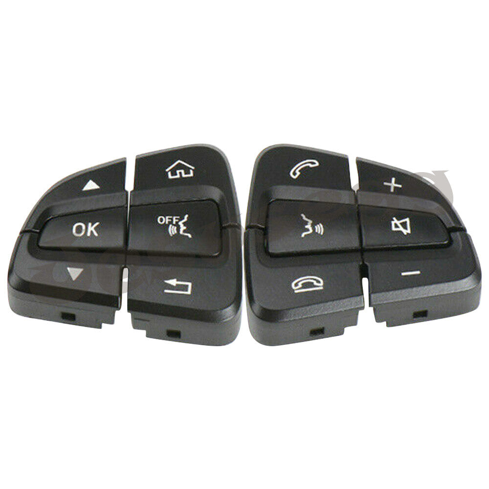 2X RHLH Steering Wheel Switch Button Cover Repair Kit for Benz 15-19 GLC W205 Q