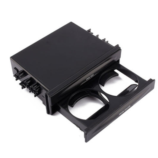 Automobile Car Double Din Dash Radio Installation Universal Pocket Storage Box