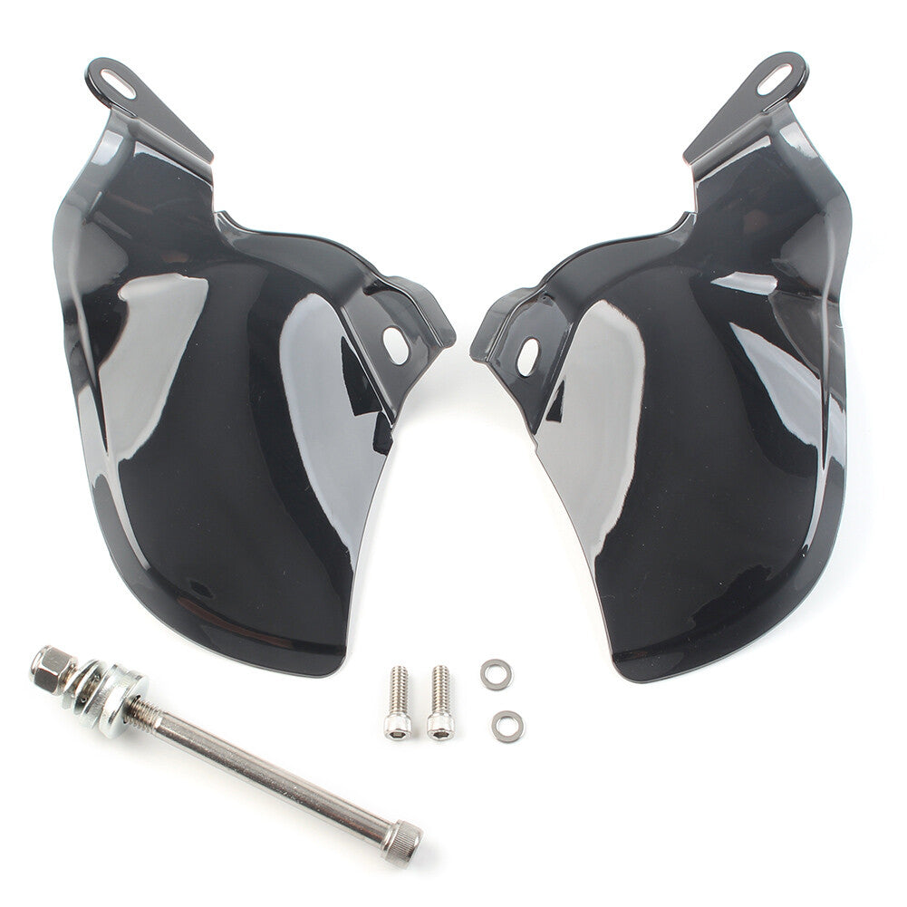 for Harley Softail 2018-2023 Tan Reflective Saddle Shield Air Heat Deflector ABS