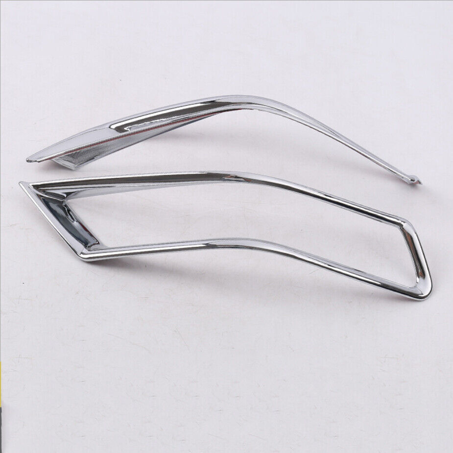 Chrome Rear Fog Light Cover Mould Trims Accessories for Nissan Rogue 2017-2020